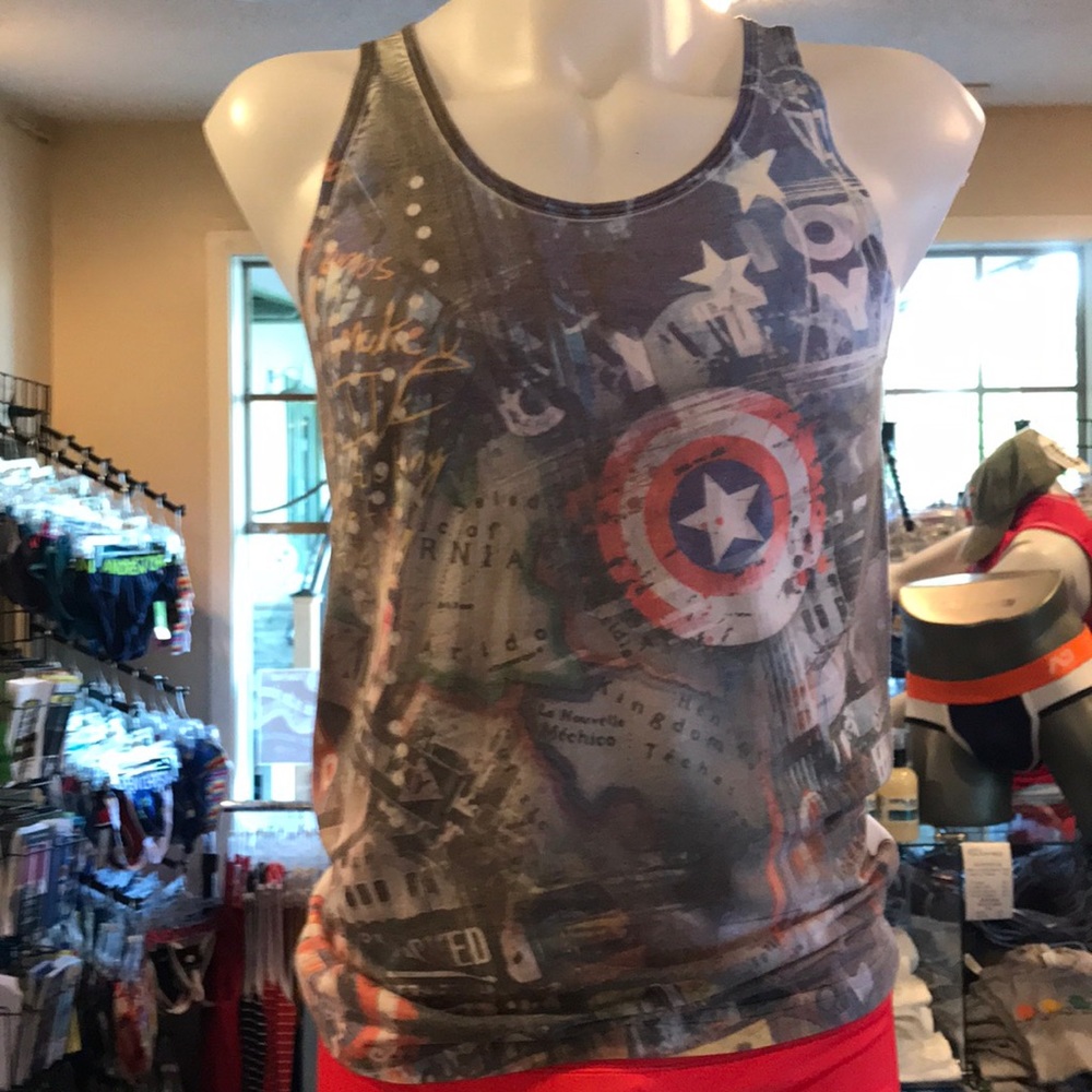 Pistol Pete Captain America Tank